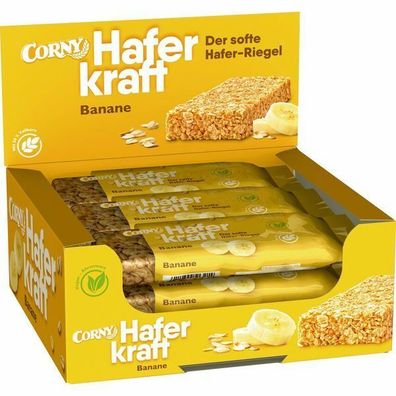 Corny Haferkraft Banana 12x65 g Riegel