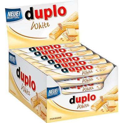 Ferrero Duplo White Einzelriegel, 40x18.2g Riegel