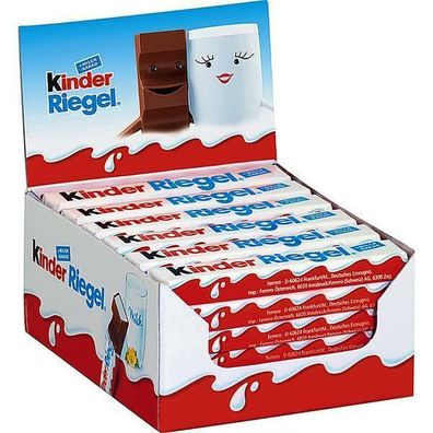 Ferrero Kinder Riegel, Schokolade, 36x21g Riegel