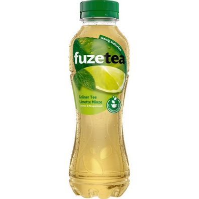 Fuze Grüntee Limette-Minze 12x0.40l Einweg-Pfand