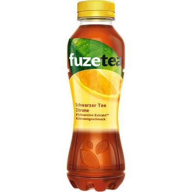 Fuze Tea Schwarzer Tee Zitrone 12x0.40l Einweg-Pfand