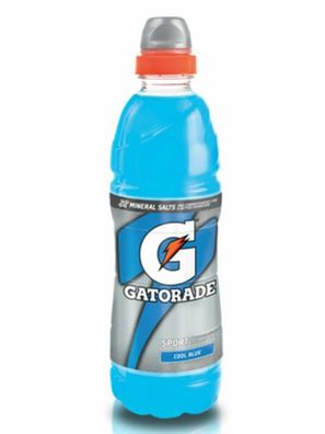 Gatorade Sports Drink Cool Blue 12er Pack (12x750ml Flasche) Einweg Pfand