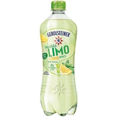 Gerolsteiner Leichte Limo Citrus-Minze 6x0.75l Flasche, Einweg-Pfand