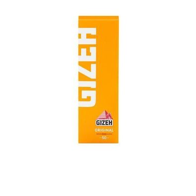 Gizeh Original gelb Zigarettenpapier - Blättchen 50x50 Bl Pg.