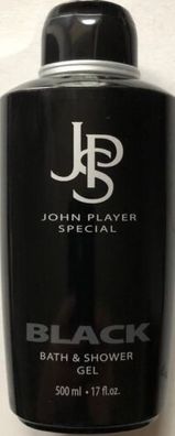 John Player Special Black Bath &Shower Gel 500ml Bettina Barty Neu !