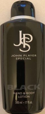 John Player Special Black Hand & Body Lotion - 500ml (Gr. Standardgröße)