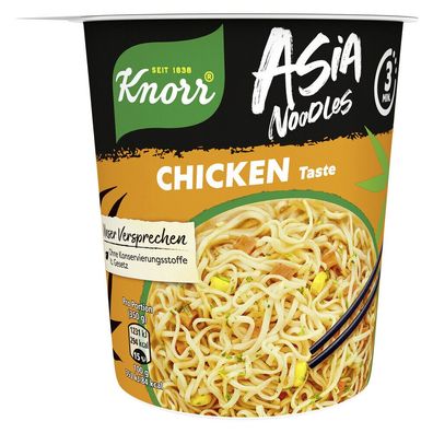 Knorr Asia Noodles Chicken 65g Becher