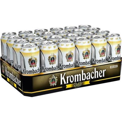 Krombacher Radler 2,5 % Vol. 0,5 L Dose, 24er Pack ( 24x0,5 L ) Einweg Pfand