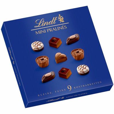 Lindt Mini Pralines Schokolade Pralinen 20 Boxen a 44g