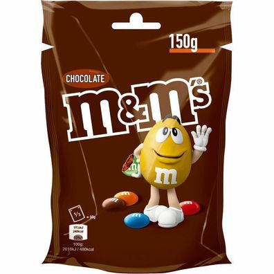 M&M's Choco Schokolade, Kugeln, 30x150 g Beutel