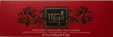 Maja Espana Classic Luxus Seife 3er Set. (3x100g) für sehr trockene haut