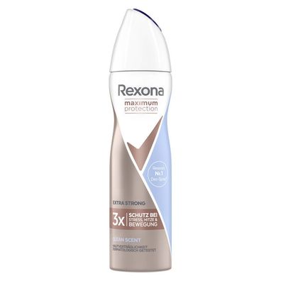 Rexona Deospray Maximum Protection Anti-Transpirant Clean Scent 150 ml (Gr. 150ml)