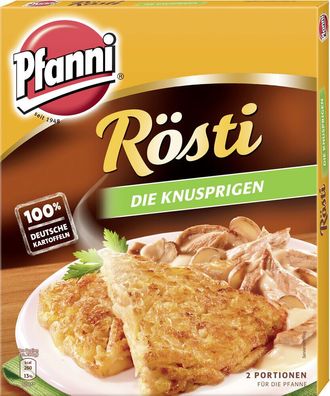 Pfanni Rösti Kartoffelfertiggericht Die Knusprigen 400 g, 10er Pack ( 10x400 g )