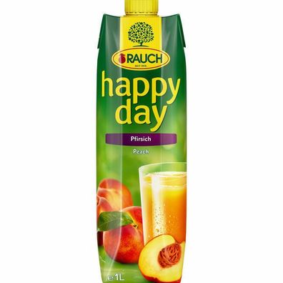 Rauch Happy Day Pfirsich 6x1.00 L Pg.