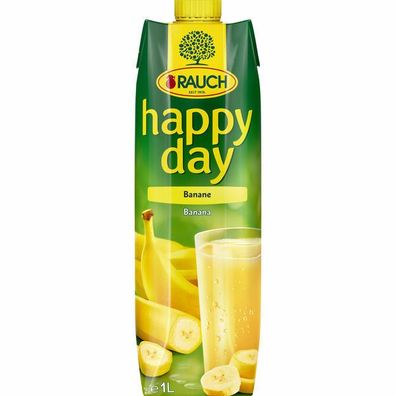 Rauch Happy day Banane, 6x1.00 L Pg.