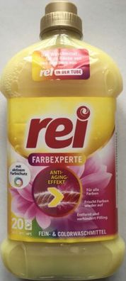 Rei Fein- & Colorwaschmittel Farbexperte - Anti-Aiging Effekt - 20 WL