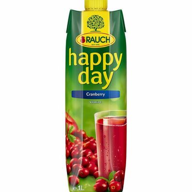 Rauch Happy day Cranberry, 6x1.00 L Pg.