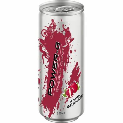 Power-G Pomegranate 24x0.25 L Dose Einweg-Pfand