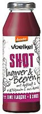 Voelkel Demeter Ingwer Beeren SHOT 0,28 L Flasche, 6er Pack (6x0,28L)