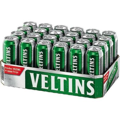 Veltins Pils 4,8% Vol. 0,5L Dose, 24er Pack (24x0,50 L) EINWEG - Pfand