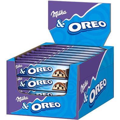 Milka Oreo Riegel, Schokolade, 36 Stück je 37g
