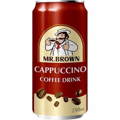 Mr. Brown Cappuccino 24x0.25 L Dose Einweg Pfand