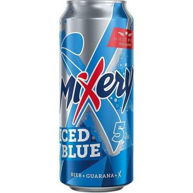 Mixery Nastrov Iced Blue energy 5% vol. 0,5L Dose, 24er Pack EINWEG Pfand