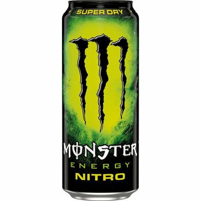 Monster Energy Nitro Super Dry 0,5 L Dose, 12er Pack (12x0,5L) Einweg-Pfand