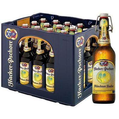 Münchner Radler 2,5 Vol. 0,5 L Flasche, 20er Pack (20x0,5 L) Mehrweg-Pfand