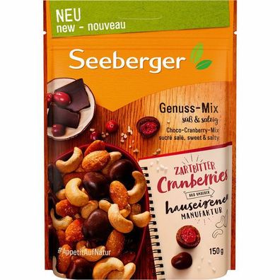 Seeberger Genuss-Mix 150 g Beutel 12er Pack (12x150 g)