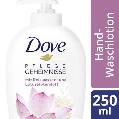 Dove HandWaschlotion Strahlendes Ritual mit Reiswasser und Lotusblütenduft 250ml