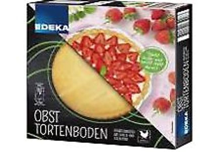 Edeka Obst Tortenboden 100g Packung 8er Pack (100g x 8)