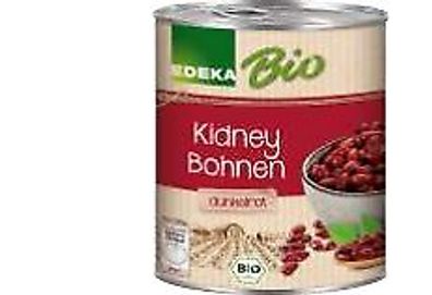 EDEKA BIO Kidneybohnen 400 g Dose 6er Pack (400g x 6)