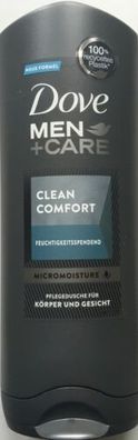 Dove MEN + CARE Clean Comfort- Pflegedusche für Körper und Gesicht - 250 ml