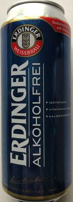 Erdinger Alkoholfrei 24er Dose ( 24x0,5L )