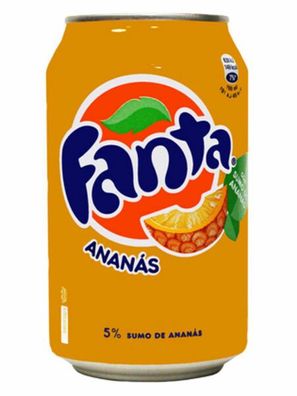 Fanta Ananas EU 330ml DS/ Pfand EINWEG 24er Pack