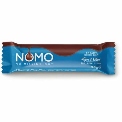 Nomo Creamy Choc Bar vegan 38g Riegel, 24er Pack ( 24x38 g )
