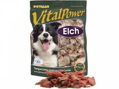 Petman Vital Power Elch Hundefutter 1000 g (Inhalt Paket: 14 Stück)