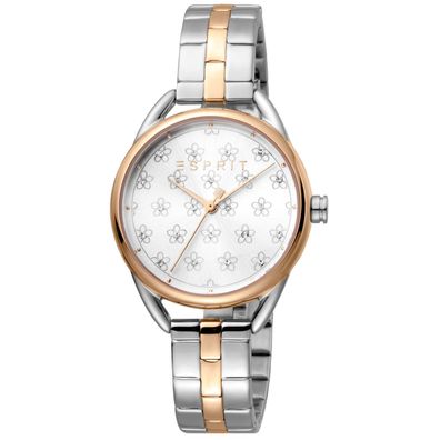 Esprit Uhr ES1L216M0125 Damen Armbanduhr Bicolor