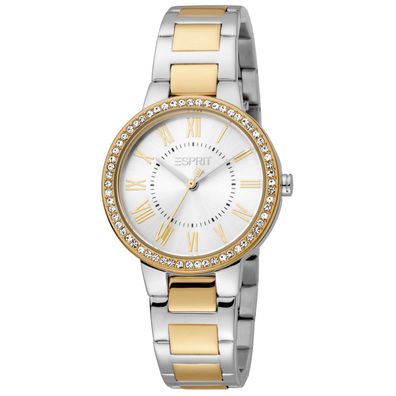 Esprit Uhr ES1L228M0055 Damen Armbanduhr Bicolor