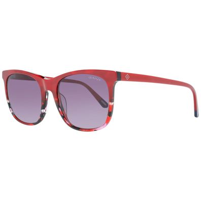 Gant Sonnenbrille GA8073 54B 55 Damen Rot