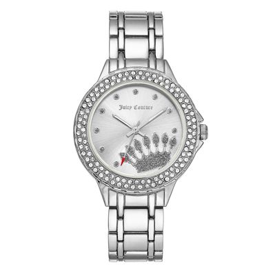 Juicy Couture Uhr JC/1283SVSV Damen Armbanduhr Silber