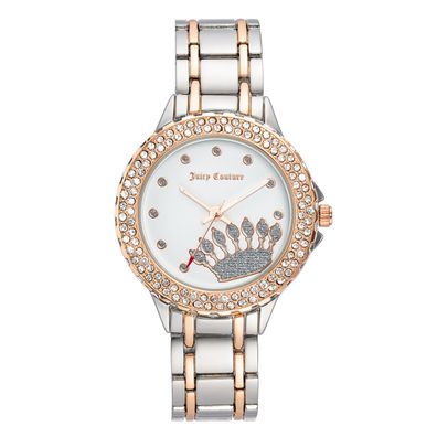 Juicy Couture Uhr JC/1283WTRT Damen Armbanduhr Silber