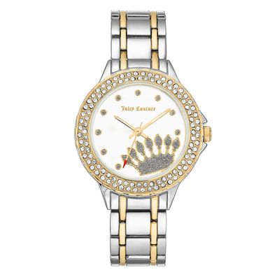 Juicy Couture Uhr JC/1283WTTT Damen Armbanduhr Silber