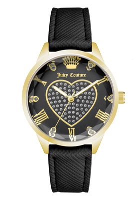 Juicy Couture Uhr JC/1300GPBK Damen Armbanduhr Gold