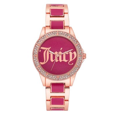 Juicy Couture Uhr JC/1308HPRG Damen Armbanduhr Rosé Gold