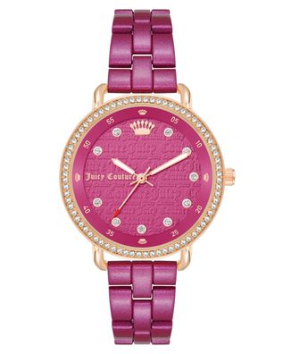 Juicy Couture Uhr JC/1310RGHP Damen Armbanduhr Rosé Gold