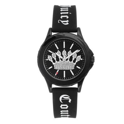 Juicy Couture Uhr JC/1325BKBK Damen Armbanduhr Schwarz
