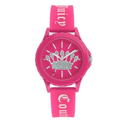 Juicy Couture Uhr JC/1325HPHP Damen Armbanduhr Pink