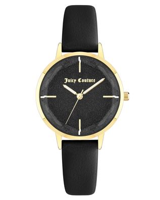 Juicy Couture Uhr JC/1326GPBK Damen Armbanduhr Gold